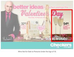 Checkers Gauteng : Valentine's Day (6 Feb - 17 Feb 2013), page 1