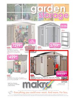 Makro : Garden Storage (18 Feb - 5 Mar 2013), page 1