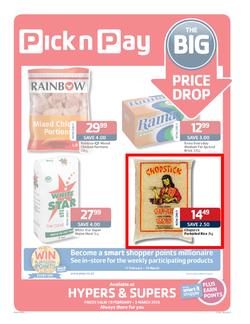 Pick n Pay Western Cape : The Big Price Drop (19 Feb - 3 Mar 2013), page 1
