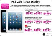 iPad Retina Display with Wi-Fi + Cellular-32GB Each