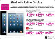 iPad Retina Display with Wi-Fi + Cellular-64GB Each