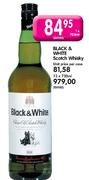 Black & White Scotch Whisky-1 x 750ml
