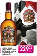 Chivas Regal 12 Yo Limited Edition By Tim Little Designer And Shoemaker Collection Tin-1 x 750ml