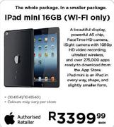 iPad Mini-16GB(Wi-Fi Only) Each