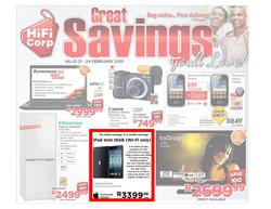 HiFi Corp : Great Savings You'll Love (21 Feb - 24 Feb 2013), page 1