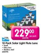 Nature Worx Solar Light Flute Lens-10 Pack
