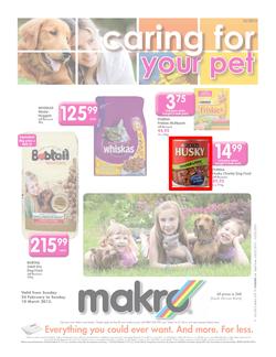 Makro : Caring For Your Pet (24 Feb - 10 Mar 2013), page 1