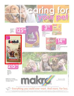 Makro : Caring For Your Pet (24 Feb - 10 Mar 2013), page 1