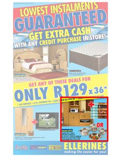 Ellerines : Lowest Instalments Guaranteed (22 Feb - 21 Mar 2013), page 1