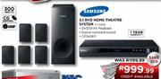 Samsung 5.1 DVD Home Theatre System HT-D330