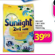 Sunlight 2-In-1 Auto Washing Powder-2kg