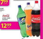 Coca-Cola Coke, Fanta Or Sprite-2L Each