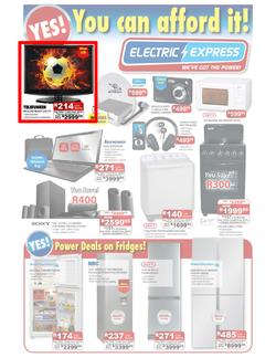 Electric Express : You Can Afford It (23 Feb - 16 Mar 2013), page 1