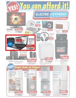 Electric Express : You Can Afford It (23 Feb - 16 Mar 2013), page 1