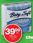 Baby-Soft 2-Ply Toilet Rolls-9's