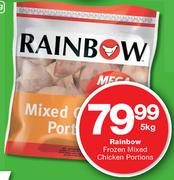 Rainbow Frozen Mixed Chicken Portions-5kg