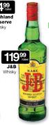 J & B Whisky-750ml