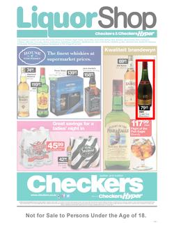 Checkers Gauteng : Liquor Shop (25 Feb - 10 Mar 2013), page 1