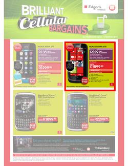 Edgars : Brilliant Cellular Bargains (24 Feb - 9 Mar 2013), page 1