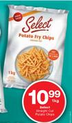 Select Straight Cut Potato Chips-1kg
