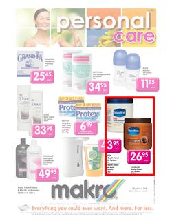 Makro : Personal Care (8 Mar - 18 Mar 2013), page 1