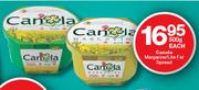 Canola Margarine/Lite Fat Spread-500g Each