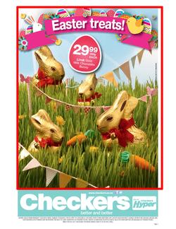 Checkers Western Cape : Easter Treats (11 Mar - 7 Apr 2013), page 1