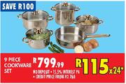 9 Piece Cookware Set