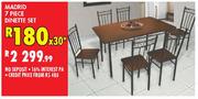 Madrid 7 Piece Dinette Set