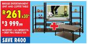 Bridge Entertainment Unit & Coffee Table