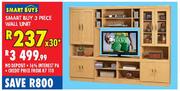 Smart Buy 3 Piece Wall Unit