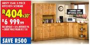 Misty Oak 5 Piece Kitchen Scheme