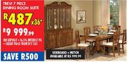Trevi 7 Piece Dining Room Suite