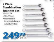 Worksman 7 Piece Combination Spanner Set