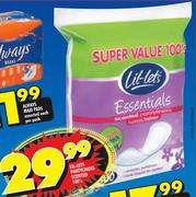 Lil-lets Pantyliners Scented-100's