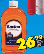 Savlon Antiseptic Liquid-500Ml