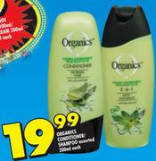 Organics Conditioner/Shampoo-200Ml Each