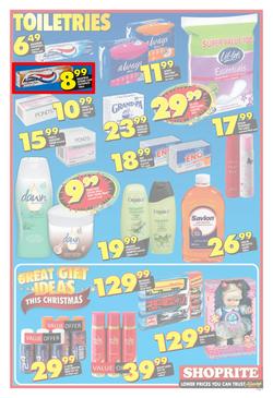 Shoprite Eastern Cape : Low Price Christmas Specials (16 Dec - 29 Dec 2013), page 6