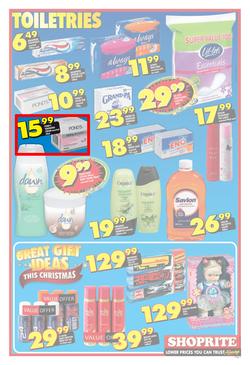 Shoprite Eastern Cape : Low Price Christmas Specials (16 Dec - 29 Dec 2013), page 6