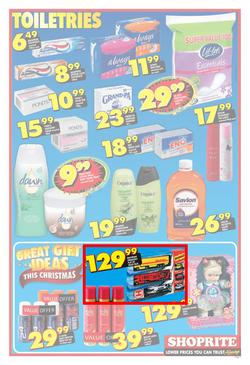Shoprite Eastern Cape : Low Price Christmas Specials (16 Dec - 29 Dec 2013), page 6