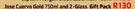 Jose Cuervo Gold-750ml And 2-Glass Gift Pack