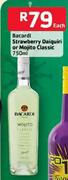 Bacardi Strawberry Daiquiri Or Mojito Classic-750ml Each