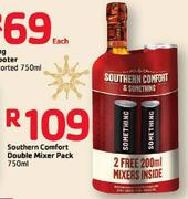Southern Comfort Double Mixer Pack-750ml