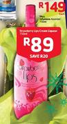 Strawberry Lips Cream Liqueur-750ml