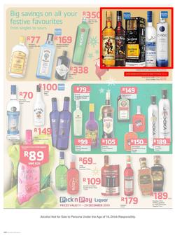 Pick N Pay : Save Big On All Your Partytime Favourites (11 Dec -29 Dec 2013), page 6