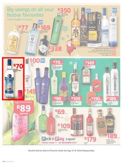 Pick N Pay : Save Big On All Your Partytime Favourites (11 Dec -29 Dec 2013), page 6