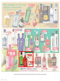 Pick N Pay : Save Big On All Your Partytime Favourites (11 Dec -29 Dec 2013), page 6