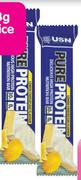 USN Pure Protein Bar Lemon Cheese Cake, Vanilla Cream, Strawberry, Choc Nut Or Choc Cream Bar-12X68g