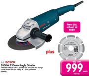 Bosch 2000W 230mm Angle Grinder GWS20-230