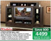 Winfurn 4 Piece Aston Wall Unit